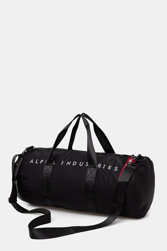 Τσάντα Alpha Industries Ripstop Packable Gym Bag μαύρο 266942