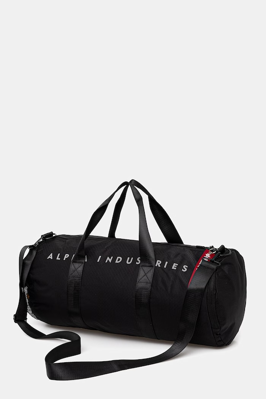 Τσάντα Alpha Industries Ripstop Packable Gym Bag μαύρο 266942