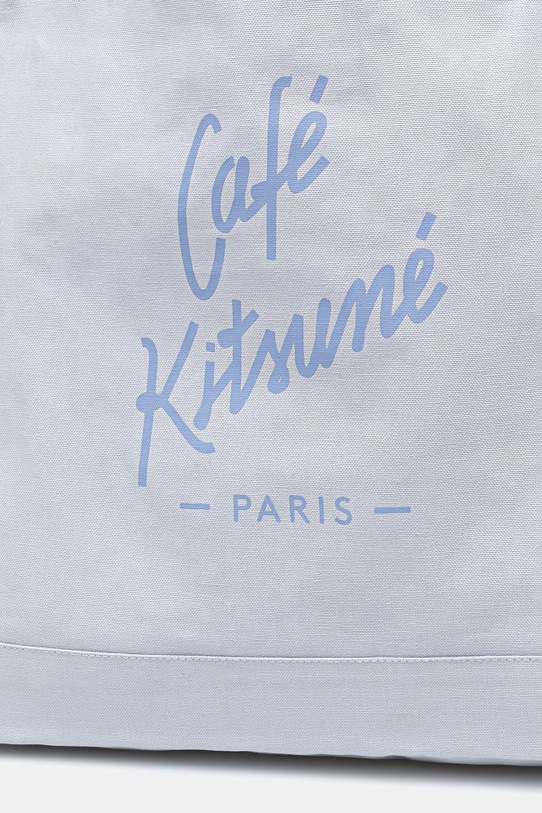 Café Kitsuné shopperka bawełniana niebieski QU05122WW9042