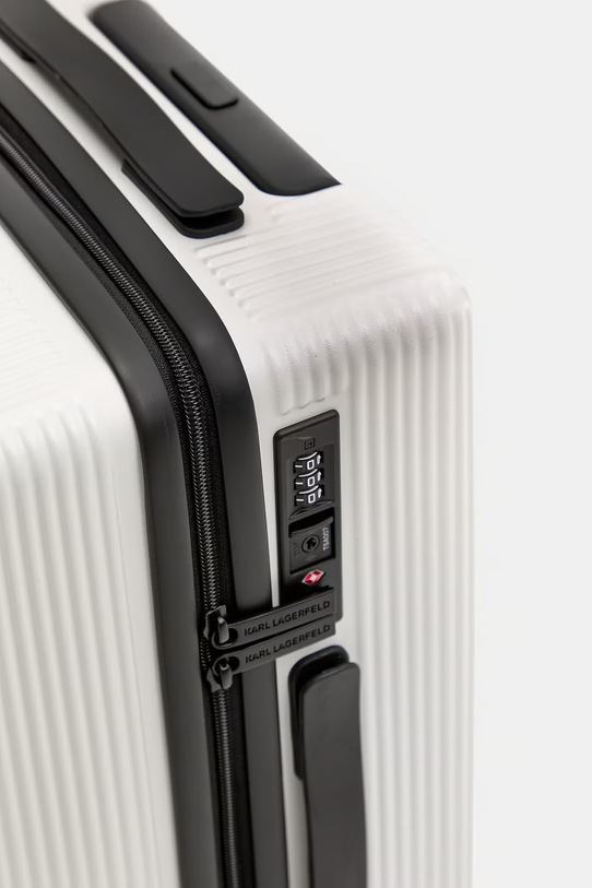 Karl Lagerfeld walizka twarda IKON biały B2W30238