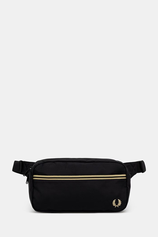 Сумка на пояс Fred Perry аплікація чорний L2808