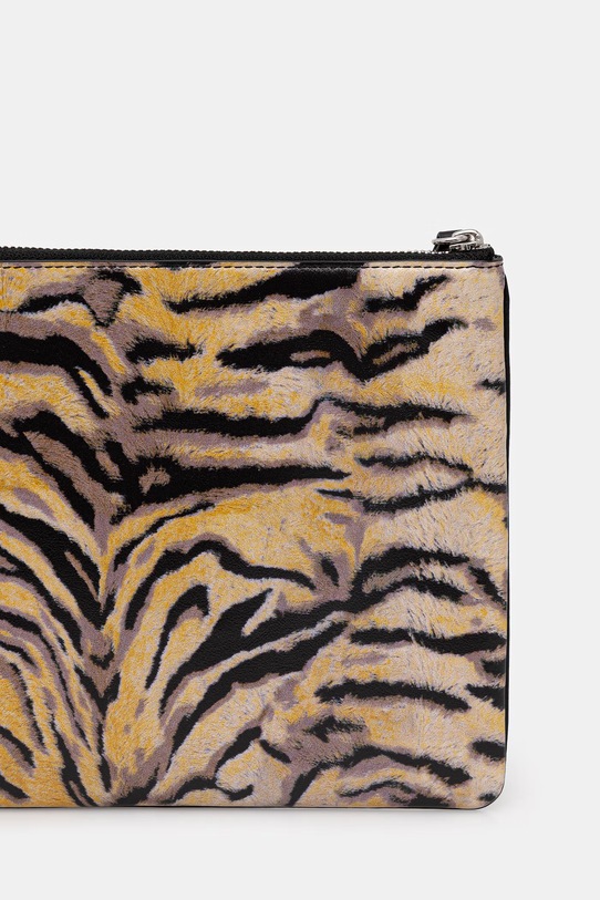 Akcesoria Kenzo saszetka skórzana Pouch FG58PM802L42 żółty