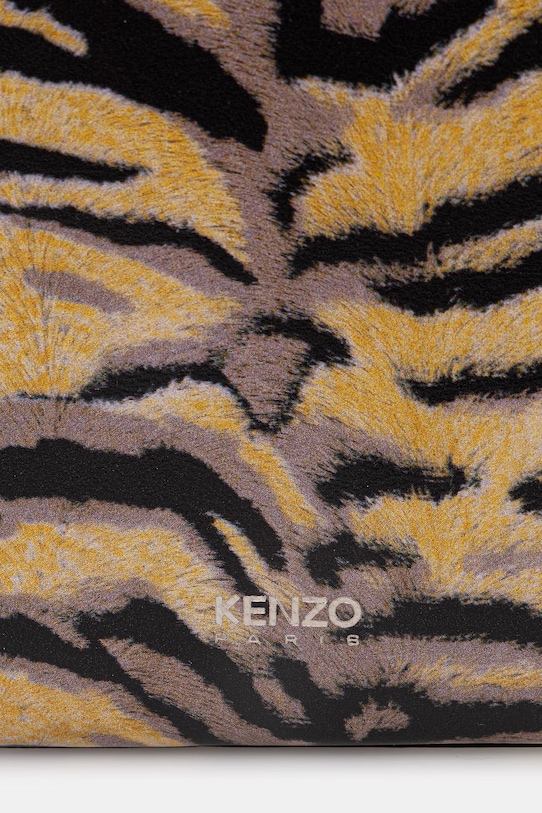 Kenzo saszetka skórzana Pouch żółty FG58PM802L42