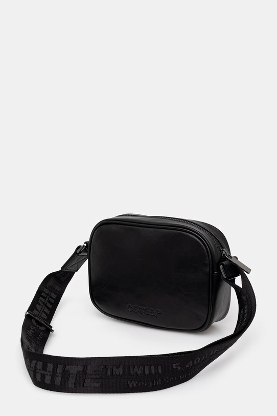 Akcesoria Off-White Heritage Camera Bag saszetka skórzana OMNQ09ES26LEA001 czarny