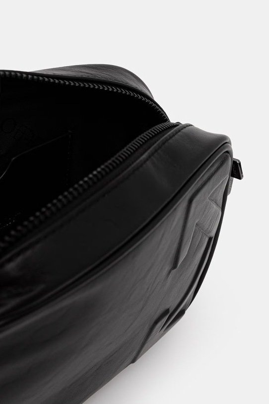 Off-White Heritage Camera Bag saszetka skórzana OMNQ09ES26LEA001 czarny