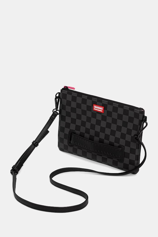 Akcesoria Sprayground saszetka na ramię dziecięca z imitacji skóry 910B8959NSZ szary