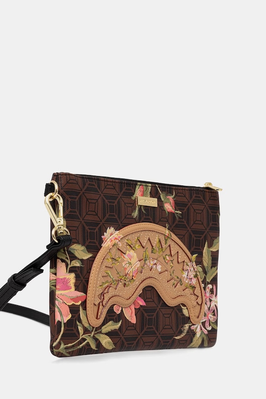 Sprayground saszetka na ramię damska z imitacji skóry 910B8998NSZ brązowy SS26