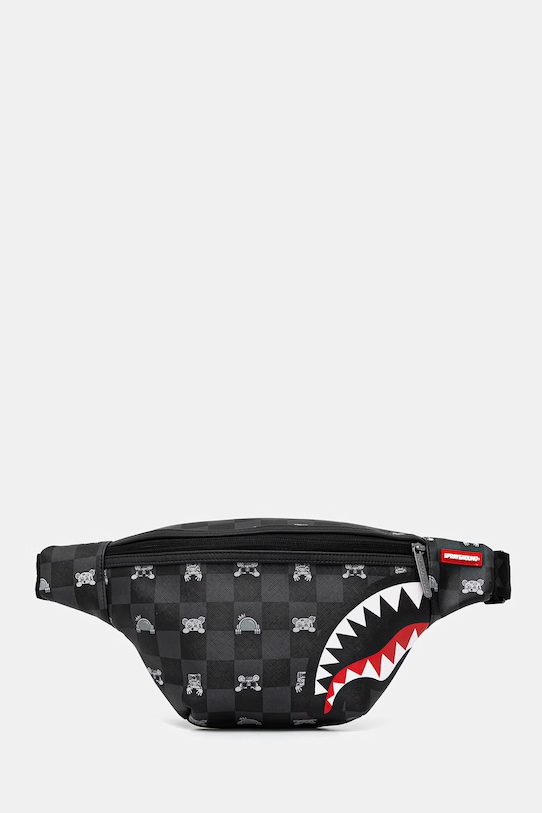 Sprayground borsetă pentru femei, cu imitație de piele negru 910B8912NSZ