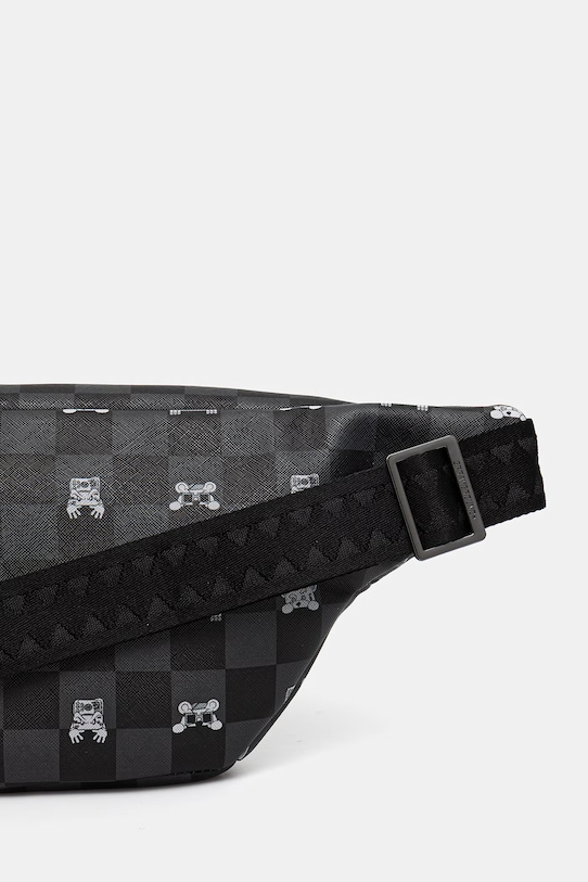 Sprayground borsetă pentru femei, cu imitație de piele negru 910B8912NSZ