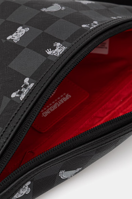 Sprayground borsetă pentru femei, cu imitație de piele 910B8912NSZ negru