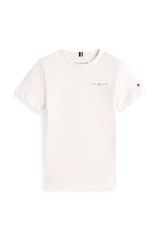Tommy Hilfiger t-shirt bawełniany dziecięcy KS0KS00661.74.122.PPY2 biały SS26