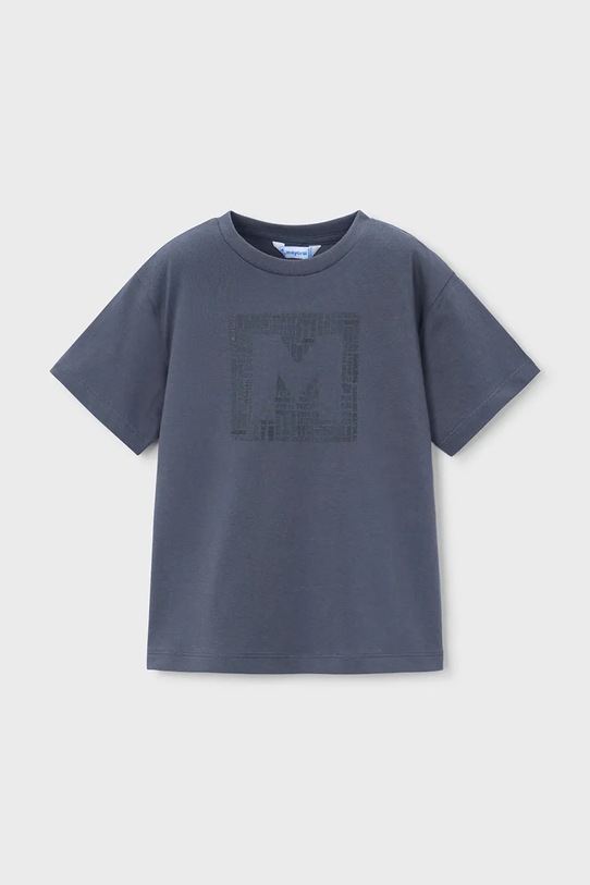 Mayoral tricou de bumbac pentru copii print bleumarin 170.5F.Mini.PPY2