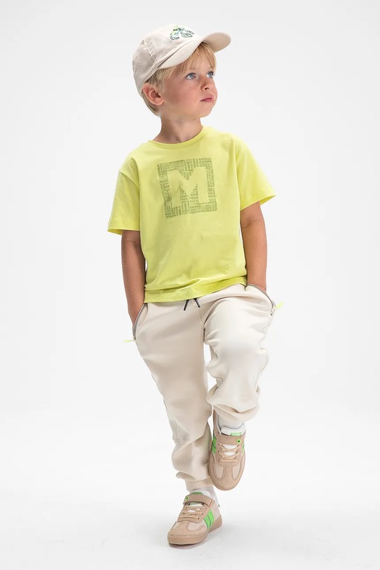 Mayoral t-shirt bawełniany dziecięcy 170.5F.Mini.PPY2