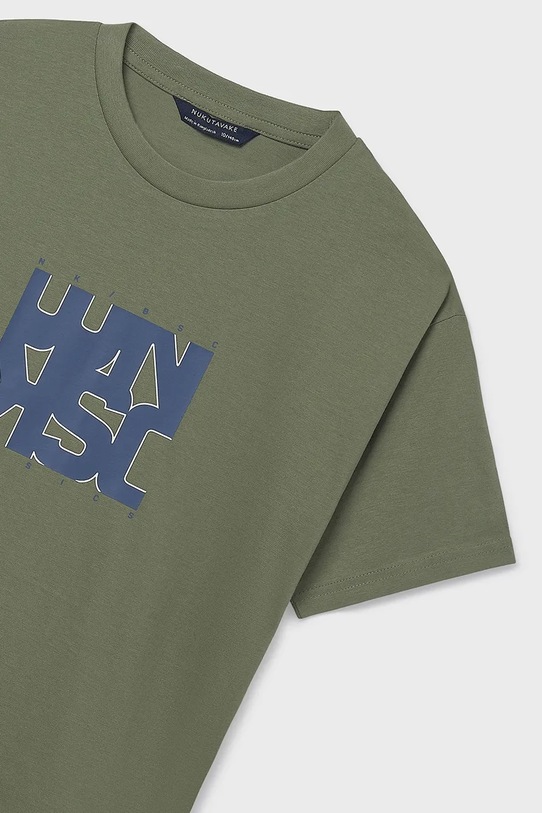 BIMBO Mayoral t-shirt in cotone per bambini 840.7E.Junior.PPY2 verde