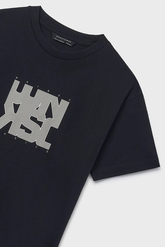 BIMBO Mayoral t-shirt in cotone per bambini 840.7E.Junior.PPY2 nero