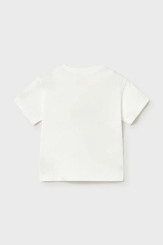 Chłopiec Mayoral t-shirt bawełniany dziecięcy 1007.3E.Baby.PPY2 biały