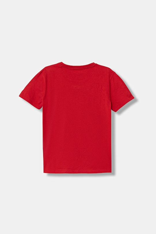 Guess t-shirt bawełniany dziecięcy L6RI02.K8HM4.PPY2 czerwony SS26