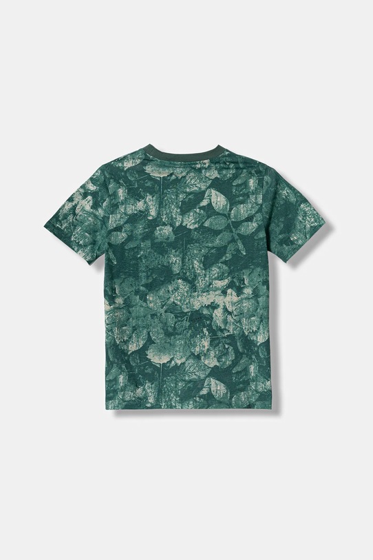 Guess t-shirt bawełniany dziecięcy L6RI04.K8HM4.PPY2 zielony SS26