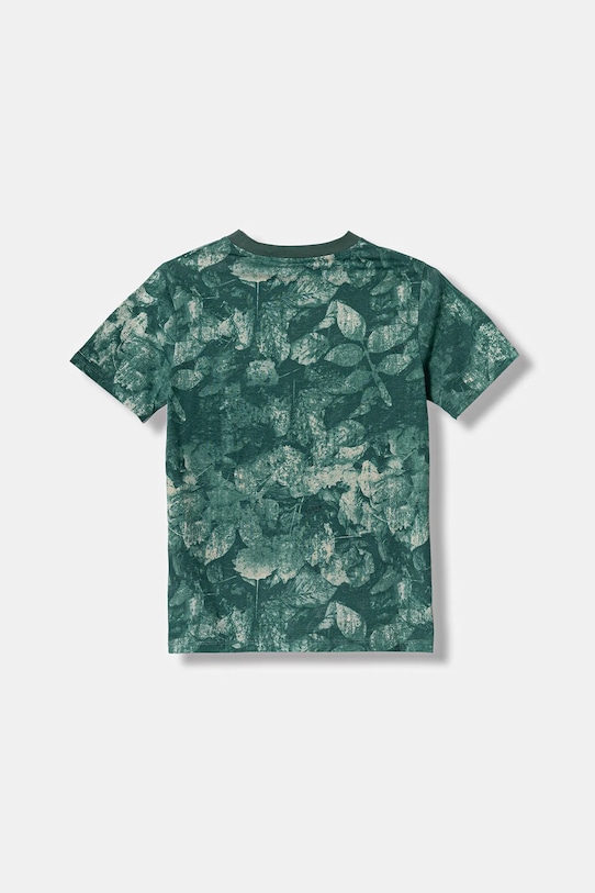 Guess t-shirt bawełniany dziecięcy L6RI04.K8HM4.PPY2 zielony SS26