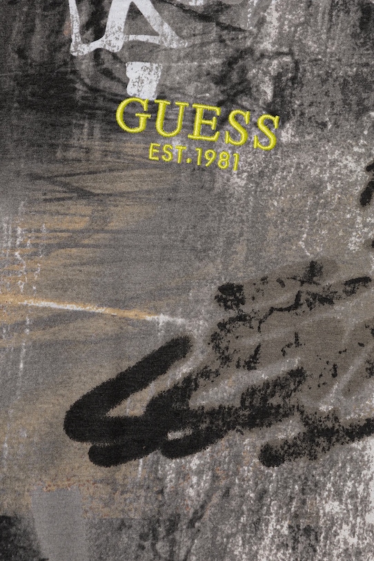 Chłopiec Guess t-shirt bawełniany dziecięcy L6RI04.K8HM4.PPY2 szary