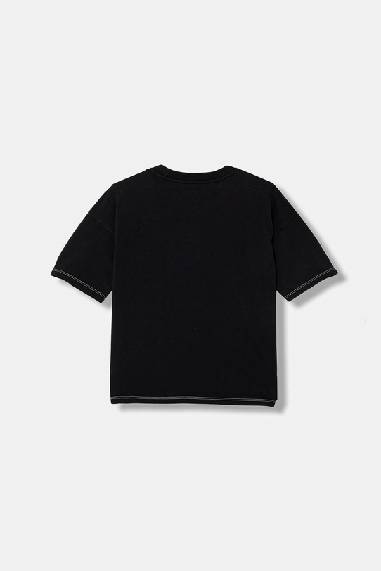 Guess t-shirt bawełniany dziecięcy L6RI07.K8HM4.PPY2 czarny SS26