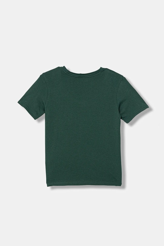 Guess t-shirt bawełniany dziecięcy L6RI11.K8HM4.PPY2 zielony SS26