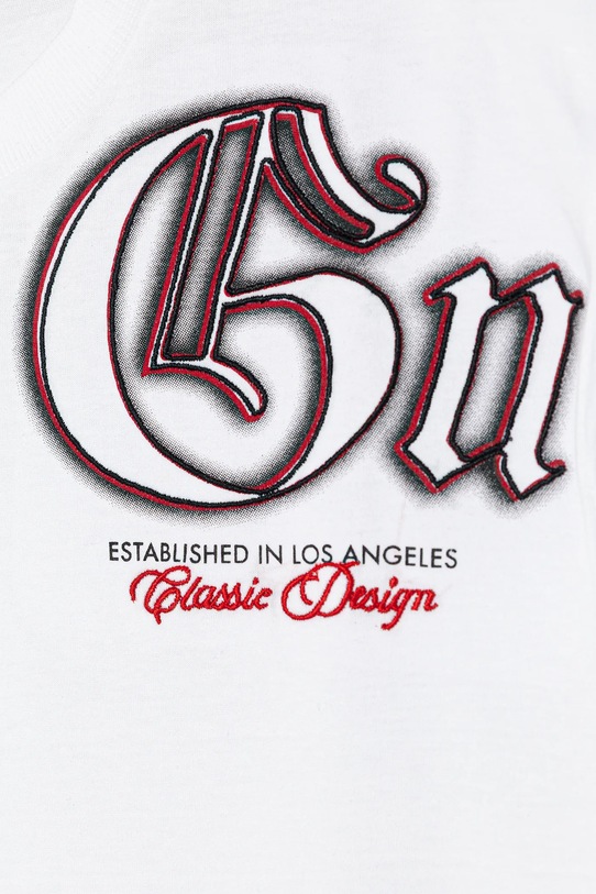 Chłopiec Guess t-shirt bawełniany dziecięcy L6RI12.K8HM4.PPY2 biały