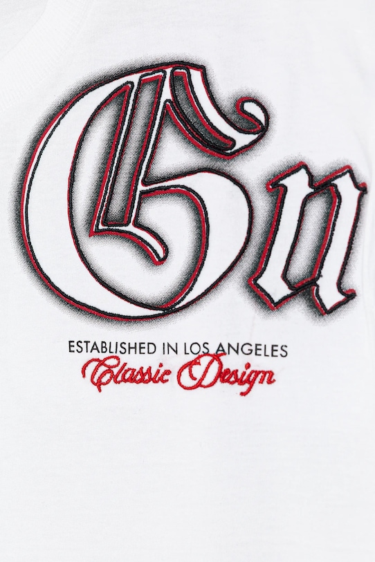 Chłopiec Guess t-shirt bawełniany dziecięcy L6RI12.K8HM4.PPY2 biały