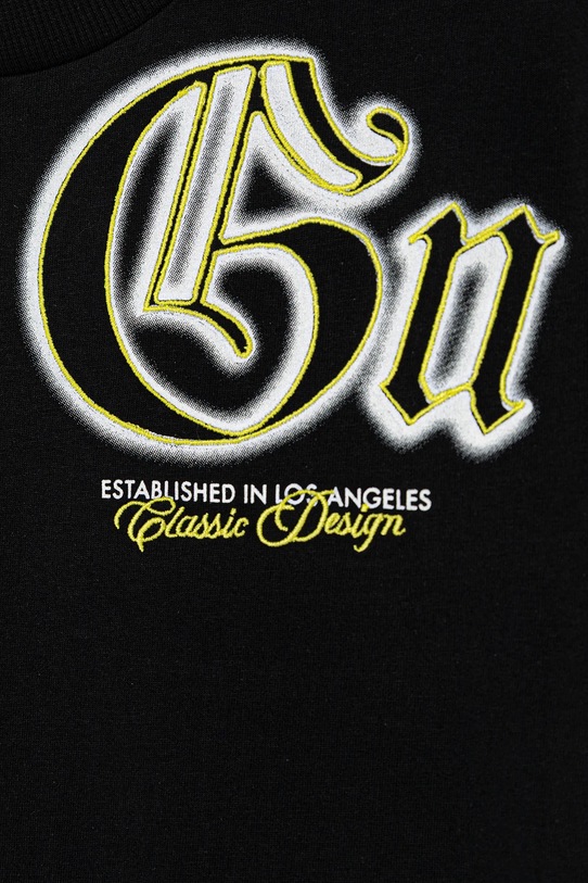 Chłopiec Guess t-shirt bawełniany dziecięcy L6RI12.K8HM4.PPY2 czarny