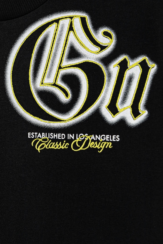 Chłopiec Guess t-shirt bawełniany dziecięcy L6RI12.K8HM4.PPY2 czarny