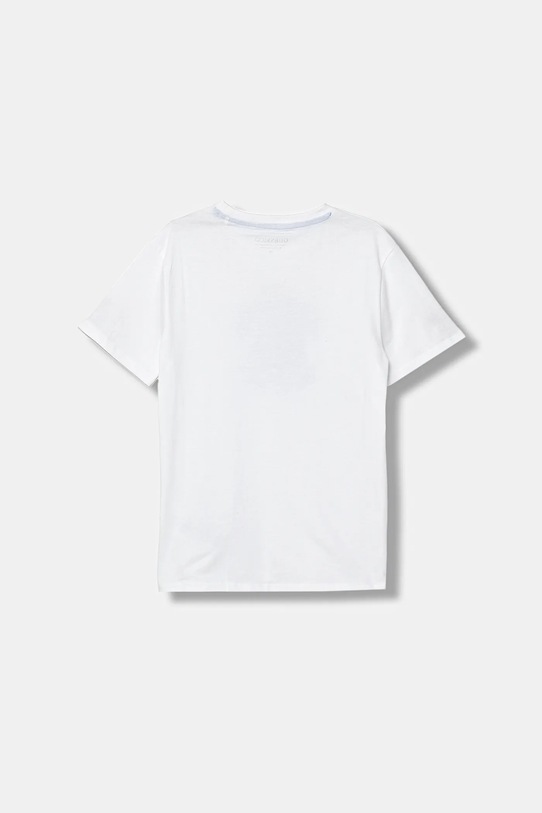 Guess t-shirt bawełniany dziecięcy L6RI13.K8HM4.PPY2 biały SS26