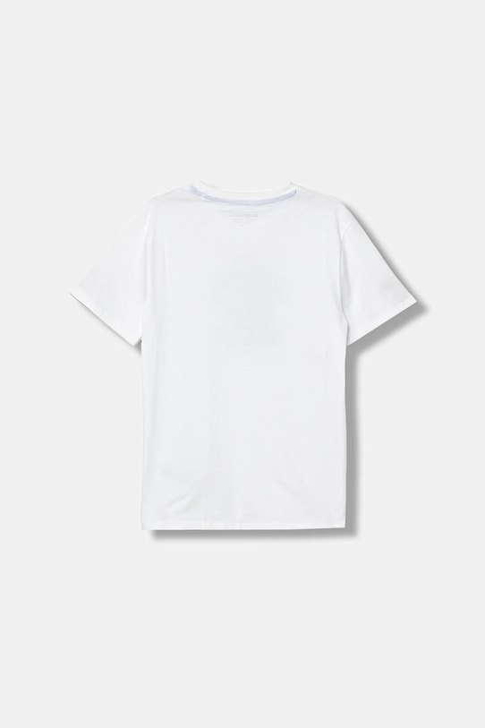 Guess t-shirt bawełniany dziecięcy L6RI13.K8HM4.PPY2 biały SS26