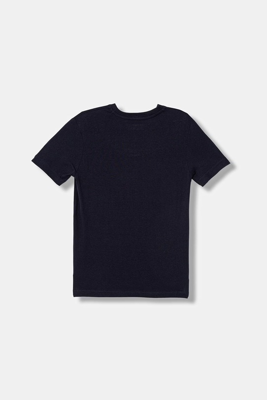 Guess t-shirt bawełniany dziecięcy L6RI14.K8HM4.PPY2 granatowy SS26