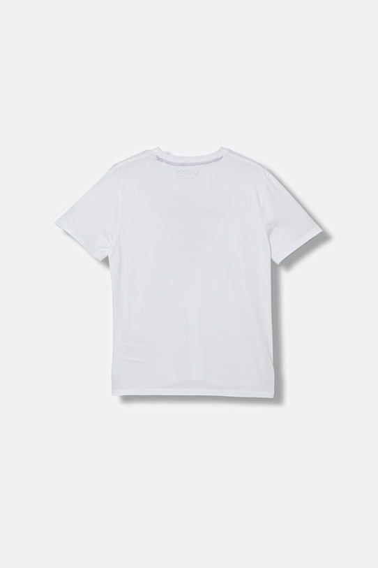 Guess T-shirt dziecięcy bawełniany L6RI15.K8HM4.PPY2 biały SS26