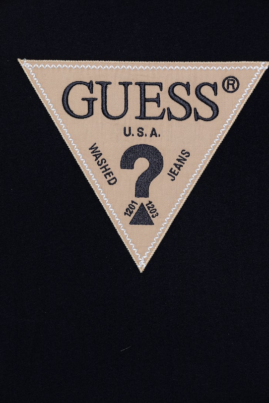 Chłopiec Guess T-shirt dziecięcy bawełniany L6RI15.K8HM4.PPY2 granatowy