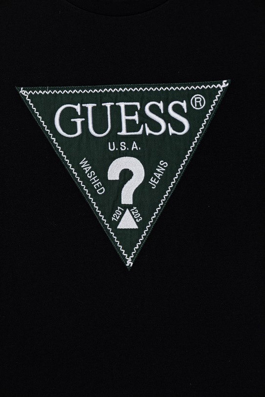 Chłopiec Guess T-shirt dziecięcy bawełniany L6RI15.K8HM4.PPY2 czarny