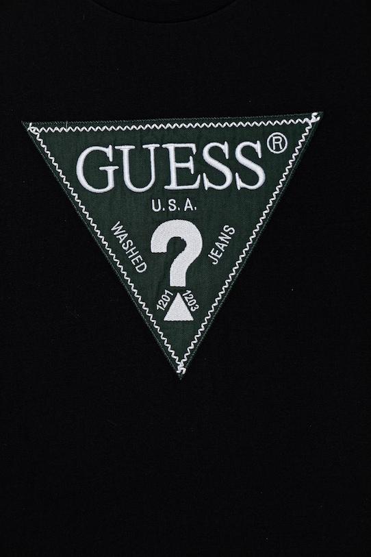 Chłopiec Guess T-shirt dziecięcy bawełniany L6RI15.K8HM4.PPY2 czarny