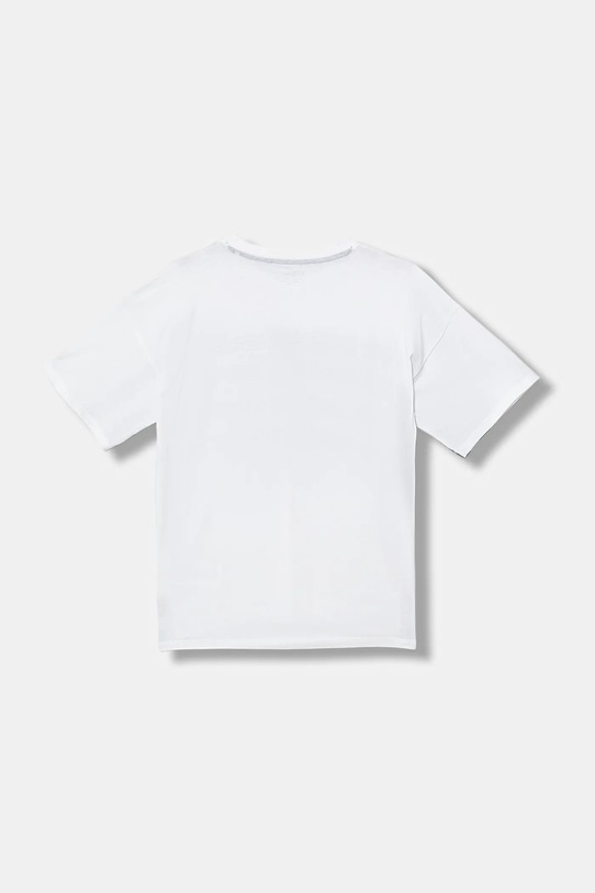 Guess t-shirt bawełniany dziecięcy L6RI16.K8HM4.PPY2 biały SS26