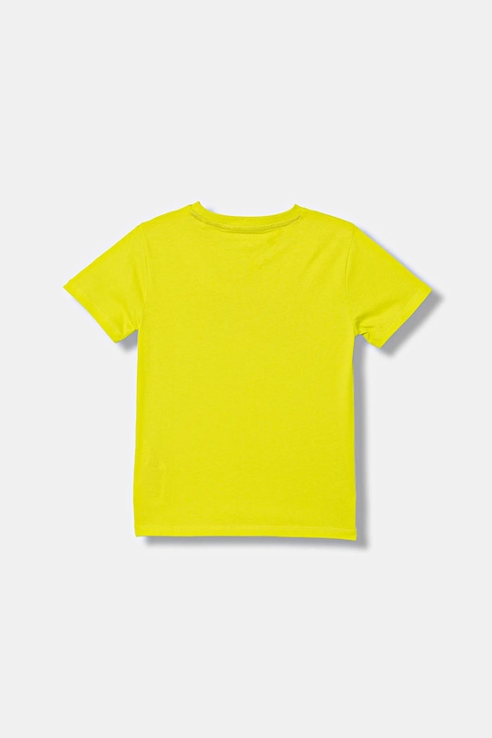 Guess t-shirt bawełniany dziecięcy N6RI00.K8HM4.PPY2 zielony SS26