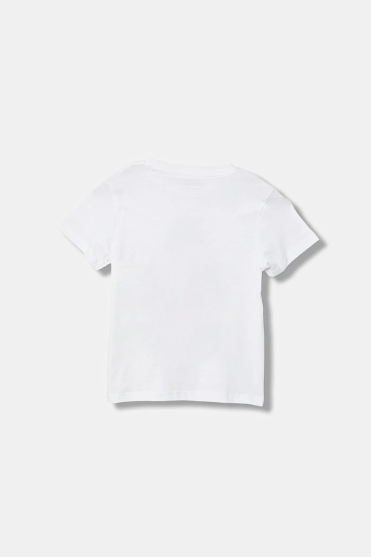 Guess t-shirt bawełniany dziecięcy N6RI03.K8HM4.PPY2 biały SS26