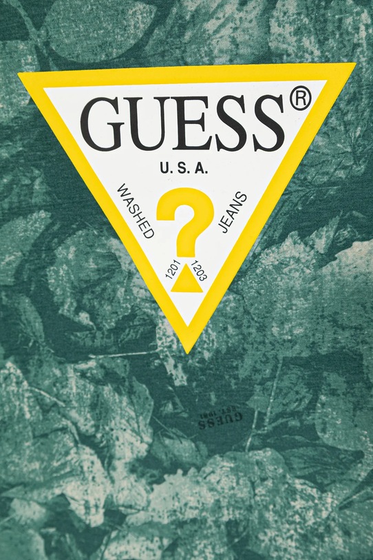 Chłopiec Guess t-shirt bawełniany N6RI04.K8HM4.PPY2 zielony