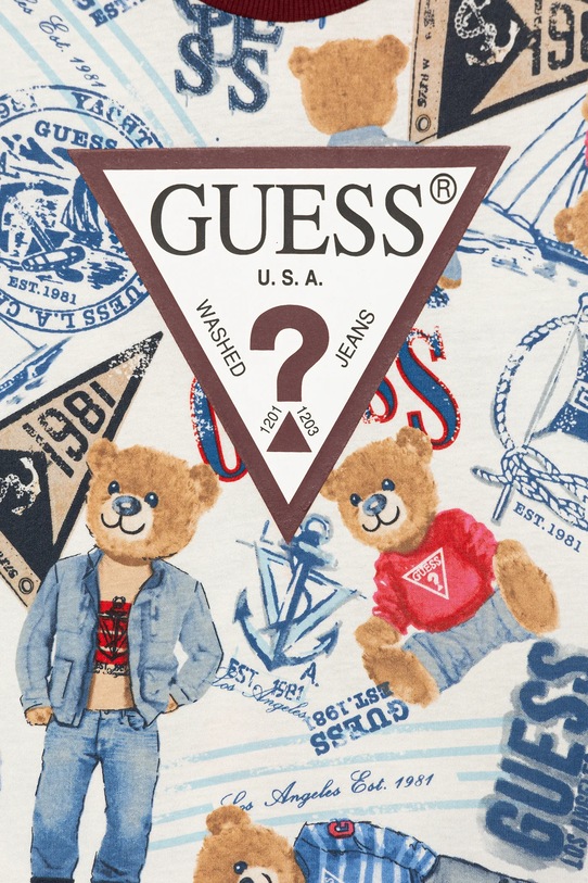 Chłopiec Guess t-shirt bawełniany N6RI04.K8HM4.PPY2 multicolor