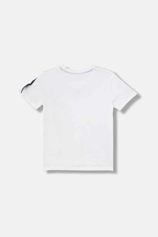 Guess t-shirt bawełniany dziecięcy N6RI07.K8HM4.PPY2 biały SS26