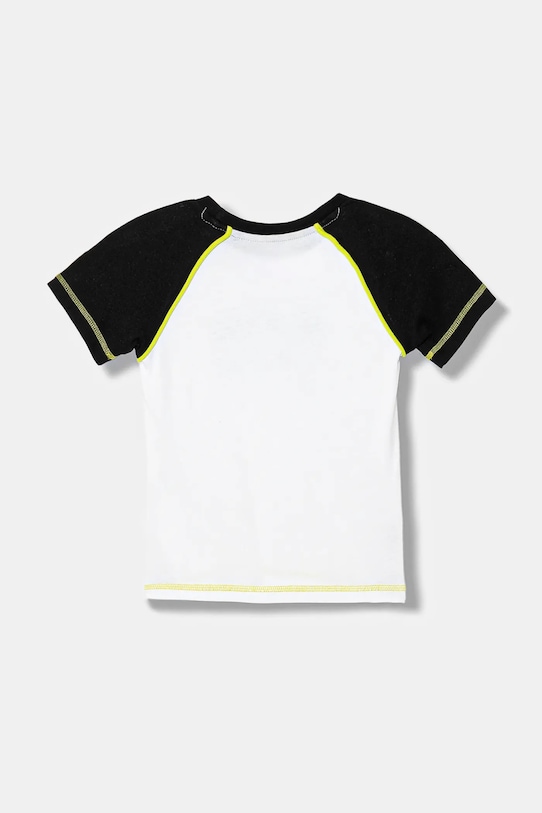 Guess t-shirt bawełniany dziecięcy N6RI08.K8HM4.PPY2 biały SS26