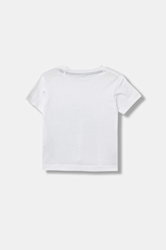 Guess t-shirt bawełniany dziecięcy N6RI10.K8HM4.PPY2 biały SS26