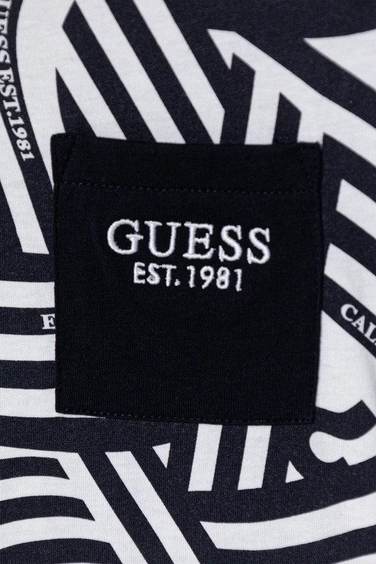 Chłopiec Guess t-shirt bawełniany dziecięcy N6RI13.K8HM4.PPY2 biały