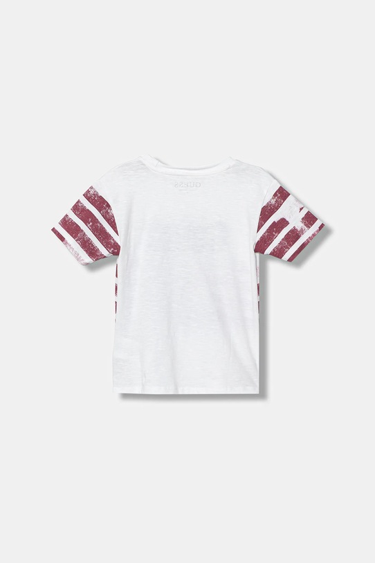 Guess t-shirt bawełniany dziecięcy N6RI15.K6XN1.PPY2 biały SS26