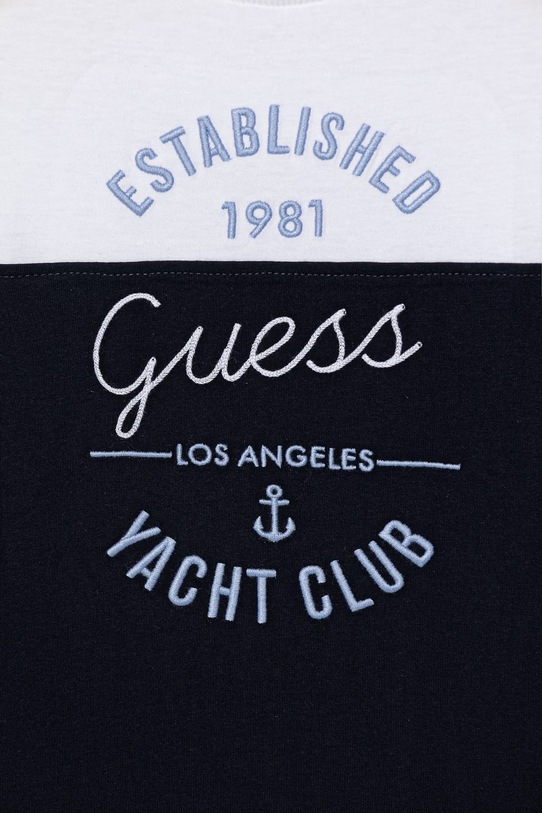 Chłopiec Guess t-shirt bawełniany dziecięcy N6RI16.K8HM4.PPY2 biały
