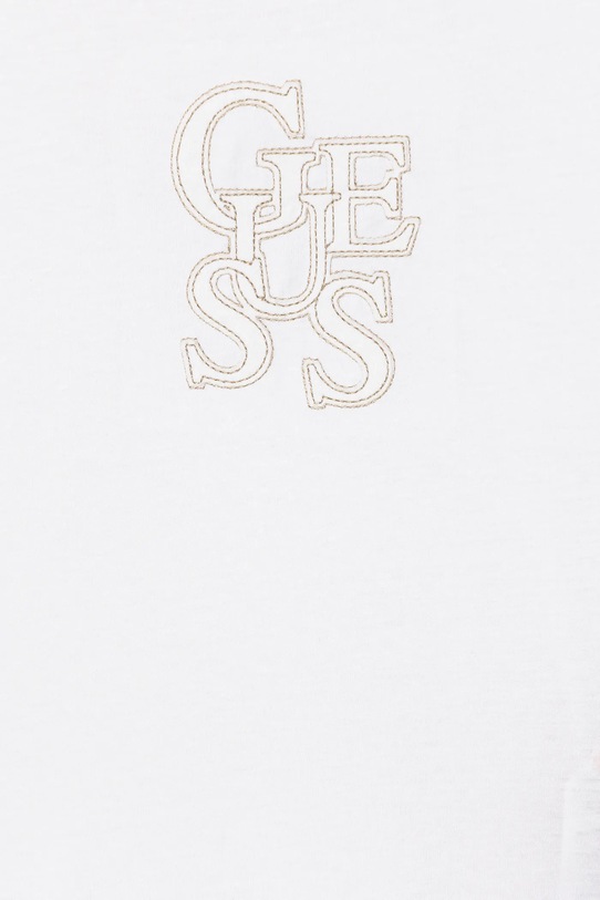 Chłopiec Guess t-shirt bawełniany dziecięcy N6RI17.K8HM4.PPY2 biały