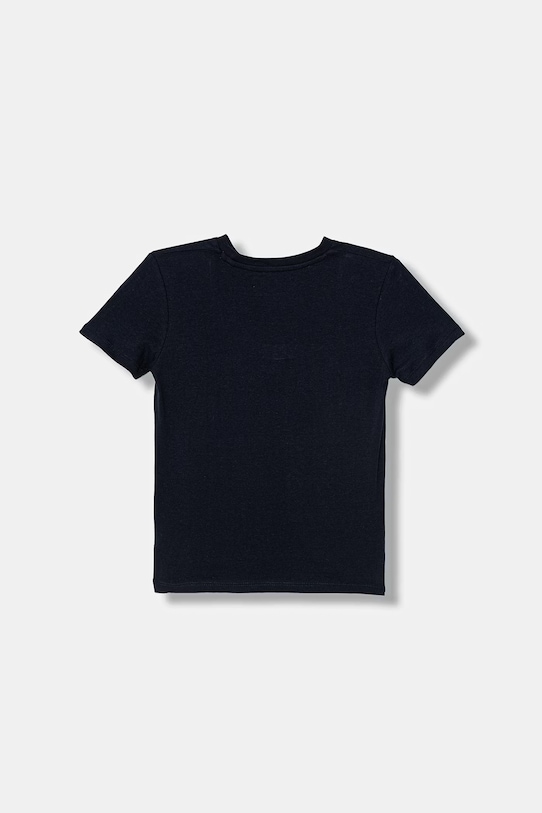 Guess t-shirt bawełniany dziecięcy N6RI18.K8HM4.PPY2 granatowy SS26